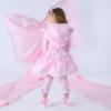Picture of A Dee Bowtique Chic River Bow Print Hooded Jacket - Pink Blossom