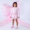 Picture of A Dee Bowtique Chic Rosalie Broderie Anglaise Ankle Socks - Pink Blossom
