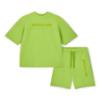 Picture of Mitch & Son JNR Rory Dropped Shoulder Short  Set X 2 - Lime Sherbet