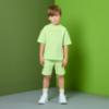 Picture of Mitch & Son JNR Rory Dropped Shoulder Short  Set X 2 - Lime Sherbet