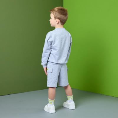 Picture of Mitch & Son JNR Rocco Logo Sports Sock X 1 - Lime Sherbet