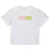 Picture of Mitch & Son JNR Ray Soft Short Set With Large Graphic - Bright White