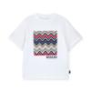 Picture of Mitch & Son JNR Pedro T-shirt & Pablo ZigZag Print Swimshorts Set X 2 - Blue Navy