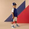 Picture of Mitch & Son JNR Paden M Logo Sock X 2 - Bright White