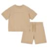 Picture of Mitch & Son JNR Porter Dropped Shoulder Sweat Short Set X 2 - Stone Beige