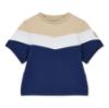 Picture of PRE ORDER Mitch & Son JNR Paco Cut & Sew Soft Short Set X 2 - Blue Navy
