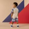 Picture of Mitch & Son JNR Paxton AOP Soft Set X 2 - Stone Beige