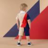 Picture of Mitch & Son JNR Pierce Colour Block Polo Set X 2 - Stone Beige