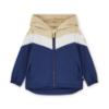 Picture of Mitch & Son JNR Peter Hooded Colour Block Jacket - Stone Beige