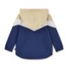 Picture of Mitch & Son JNR Peter Hooded Colour Block Jacket - Stone Beige