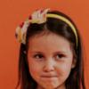 Picture of PRE ORDER Daga Girls Tutti Fruitti Large Bow Hairband - Multi