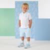 Picture of Mitch & Son Odell M Logo Sock X 2 - Sky Blue