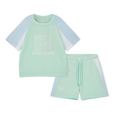 Picture of Mitch & Son Ollie Poly Logo Set X 2 -  Miami Mint