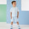 Picture of Mitch & Son Ollie Poly Logo Set X 2 -  Sky Blue