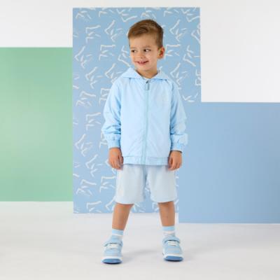 Picture of Mitch & Son Oliver Hooded Jacket - Sky Blue