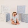 Picture of Mitch & Son Mini Nash Polo Romper -  Sky Blue