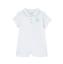 Picture of Mitch & Son Mini Nash Polo Romper -  White Green