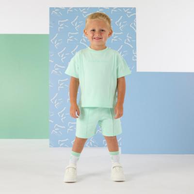 Picture of Mitch & Son Orlando Sweat Short Set X 2 -  Miami Green