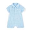 Picture of Mitch & Son Mini Nicholas Toweling Romper -  Sky Blue