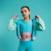 Picture of Bonini by A* Dee Inspire Tape Waistband Leggings - Aruba Blue