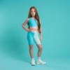 Picture of Bonini by A* Dee Spin Colour Block Cycling Shorts - Aruba Blue