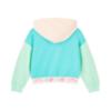 Picture of Bonini by A* Dee Vibe Colour Block Logo Zipper - Aruba Blue