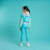 Picture of Bonini by A* Dee Vibe Colour Block Logo Zipper - Aruba Blue