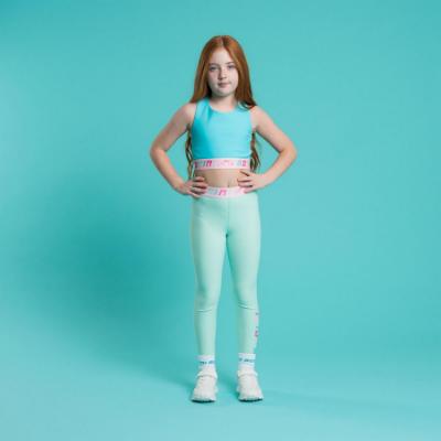 Picture of Bonini by A* Dee Inspire Tape Waistband Leggings - Miami Mint