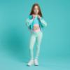 Picture of Bonini by A* Dee Inspire Tape Waistband Leggings - Miami Mint