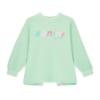 Picture of Bonini by A* Dee Groove Sweatshirt With Tape Detail - Miami Mint