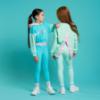 Picture of Bonini by A* Dee Groove Sweatshirt With Tape Detail - Miami Mint