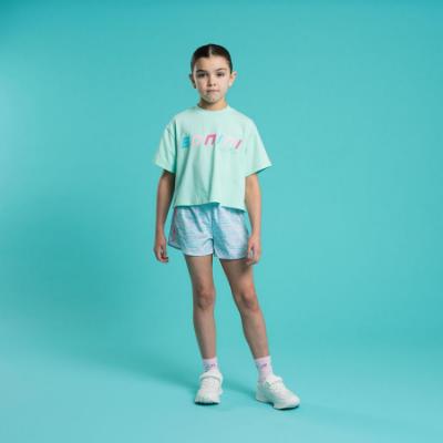 Picture of Bonini by A* Dee Spark Sport Shorts With Tape Detail - Miami Mint