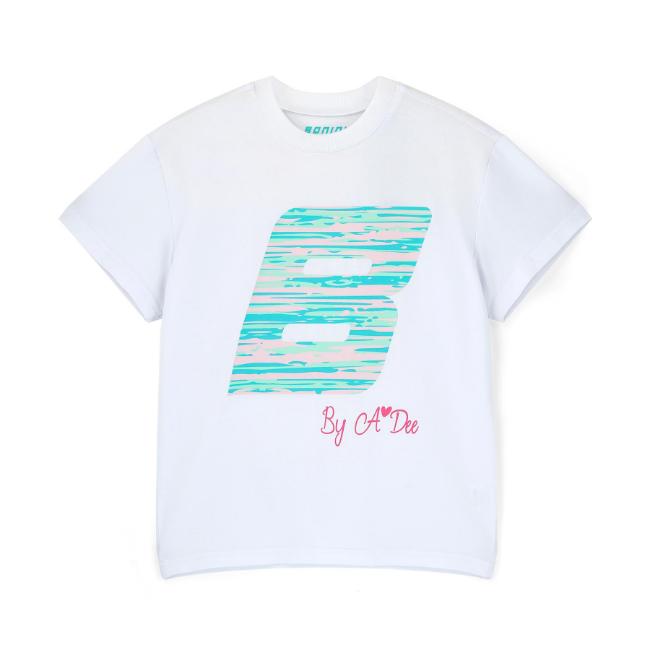 Picture of Bonini by A* Dee Dynamic Oversized Logo T-Shirt - Bright White