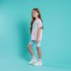 Picture of Bonini by A* Dee Dynamic Oversized Logo T-Shirt - Pink Blossom