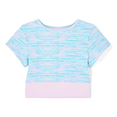Picture of Bonini by A* Dee Energy AOP Crop Top - Miami Mint