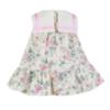 Picture of Miranda Baby Girls Floral Dress With Sailor Collar - White Pink