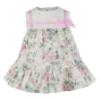 Picture of Miranda Girls Floral Rosette Tulle Headband - White Pink