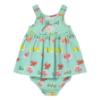 Picture of Mayoral Toddler Girls Summer Sun Dress & Panties Set X 2 - Turquoise