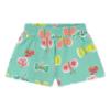 Picture of Mayoral Toddler Girls Summer Top & Butterfly Print Shorts Set X 2 - White Turquoise