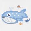 Picture of Mayoral Toddler Boys Summer Fish Print Top & Shorts Set X 2 - White Blue