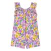 Picture of Mayoral Toddler Girls Summer Tulip Print Playsuit  - Lilac Multi