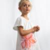 Picture of Mayoral Girls Summer Tunic & Legging Set X 2 - Cream Green
