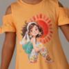 Picture of Mayoral Girls Summer Dress & Bag Set X 2 - Apricot