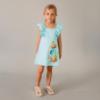 Picture of Mayoral Girls Summer Ruffle Dress With Applique - Pink
