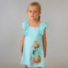 Picture of Mayoral Girls Summer Ruffle Dress With Applique - Pink