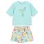 Picture of Mayoral Girls Summer Hummingbird Top & Shorts Set X 2 - Blue Multi