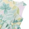 Picture of PRE ORDER Mayoral Girls Summer Dress With Fixed Bow Front - Lake Green