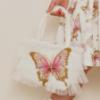 Picture of PRE ORDER Daga Girls Twinkle Flight Handbag With Applique - White Gold