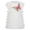 Picture of PRE ORDER Daga Girls Twinkle Flight Ruffle Tunic & Leggings Set X 2 - White Beige