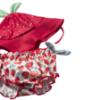 Picture of Mayoral Newborn Girls Strawberry Print Bikini & Sunhat Set X 3 - Red Blue